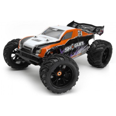 AUTOMODELO ELÉTRICO MONSTER TRUCK SHOGUN ESCALA 1/8 RTR 4WD RADIO 2.4GHZ COM BATERIA E CARREGADOR DHK 8385 N